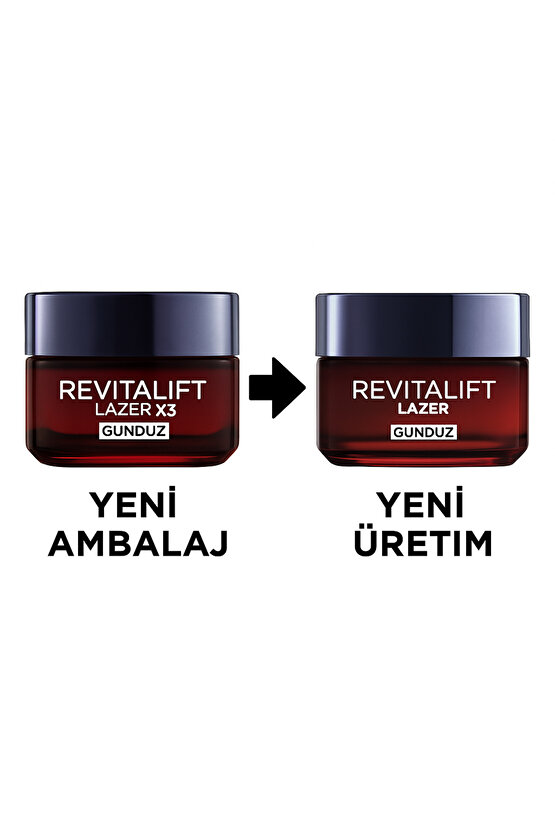 Revitalift Lazer X3 Ailesi Gece Kremi 50 Ml + 50 Ml 2 Adet