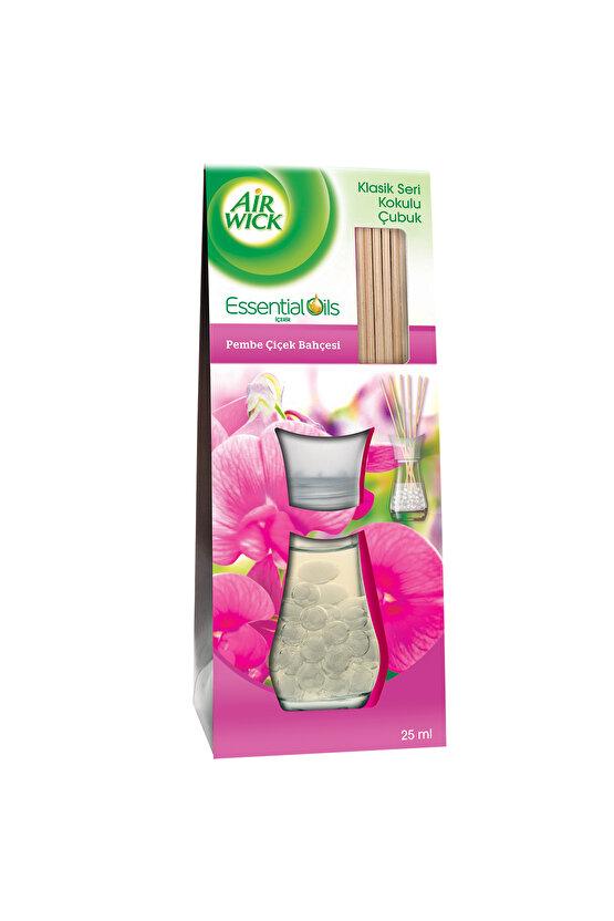 Kokulu Çubuklar 25ml Pembe Çiçek Bahçesi