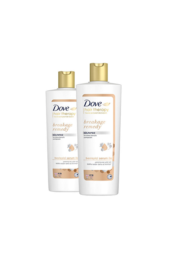 Hair Therapy Saç Bakım Şampuanı Breakage Remedy %0 Sülfat 350 ml X2
