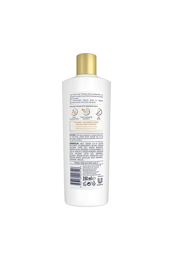 Hair Therapy Saç Bakım Şampuanı Breakage Remedy %0 Sülfat 350 ml X2