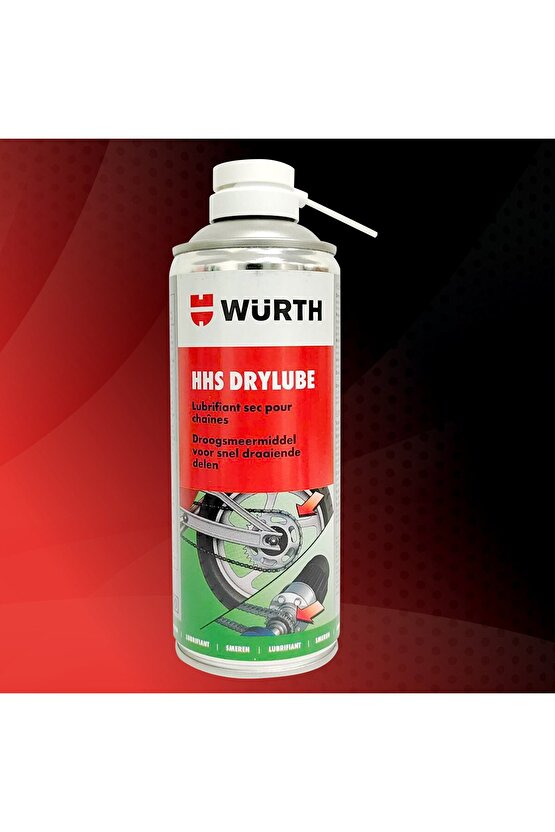 HHS Drylube (HHS 100) Motorsiklet Zincir Yağı Sprey 400 Ml
