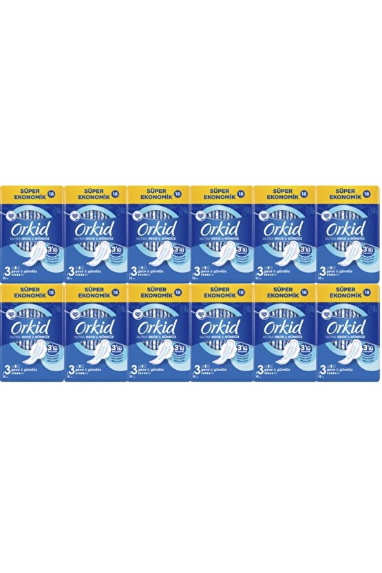 Ultra Extra 4lü Gece 18 X 12 Adet