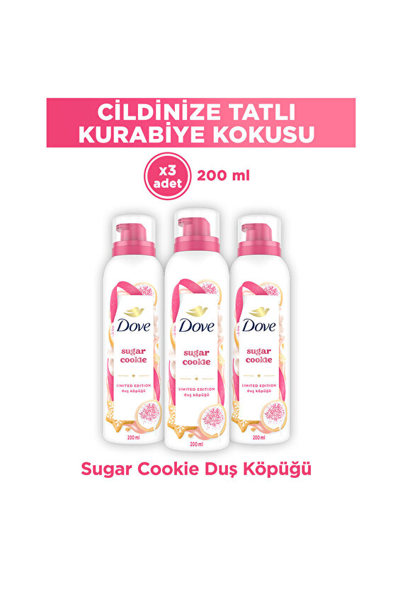 Sugar Cookie Duş Köpüğü 200 ml x3