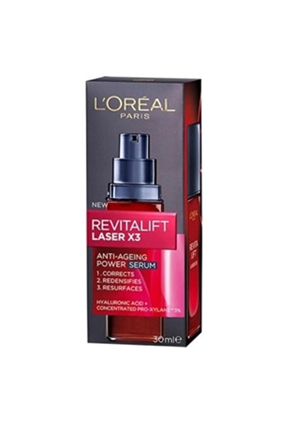 Loreal Paris Revitalift Lazer X3 Yoğun Yaşlanma Karşıtı Serum 30ml