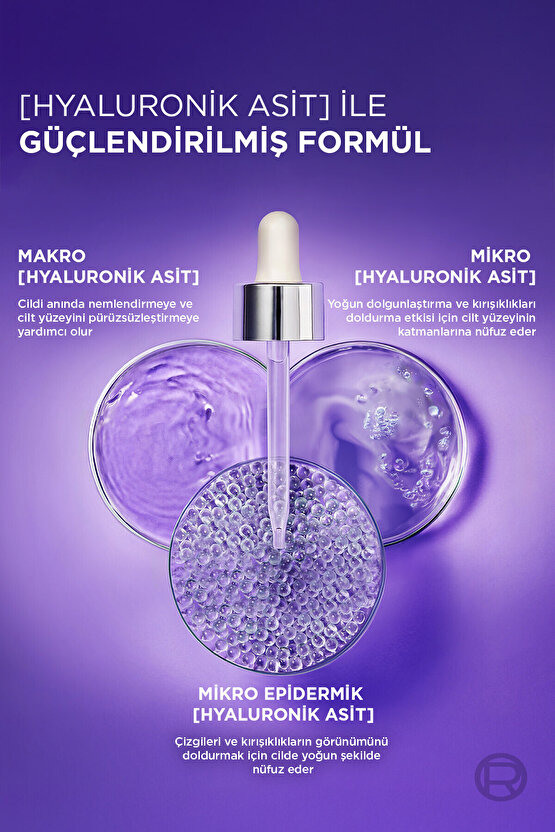 LOréal Paris Revitalift Filler %1.5 Saf Hyaluronik Asit Kırışıklık Karşıtı Serum- 30 ML