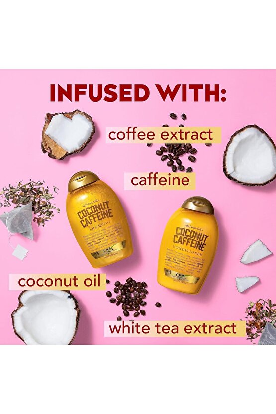 Saç Dökülmesine Karşı Hindistan Cevizi ve Kahveli Saç Kremi Sülfatsız Coconut Caffe Conditioner