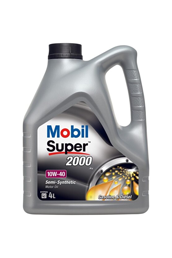 10w40 Motor Yağı Süper 2000 Yarı Sentetik 4 lt
