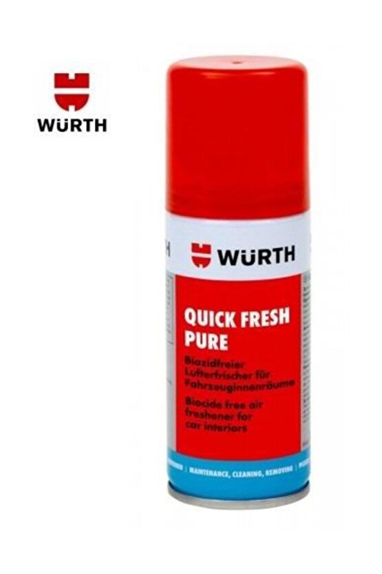 Araç Içi Tazeleme Spreyi Quıck Fresh Pure 100 ml