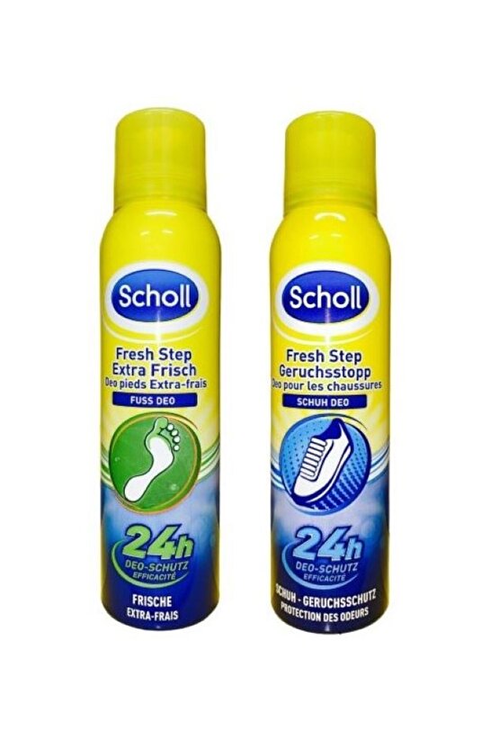 Koku Giderici Ve Terleme Önleyici Ayak + Ayakkabı Bakım Spreyi