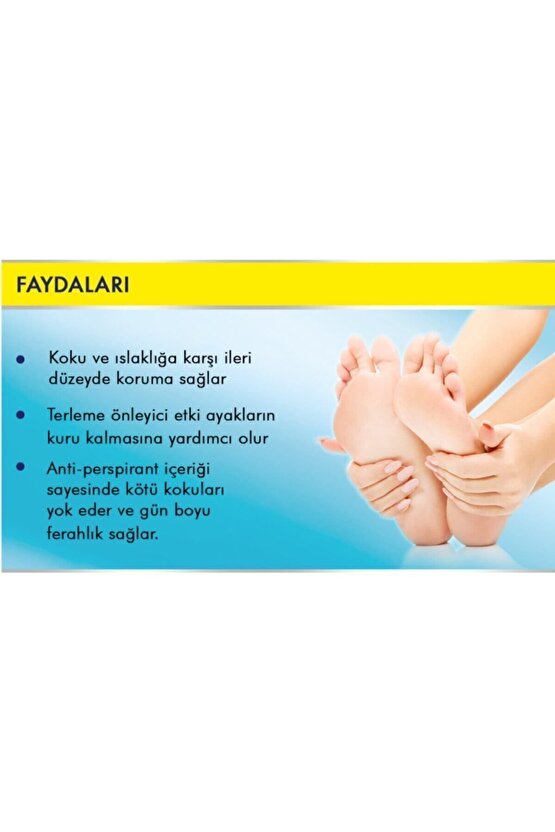 Koku Giderici Ve Terleme Önleyici Ayak + Ayakkabı Bakım Spreyi