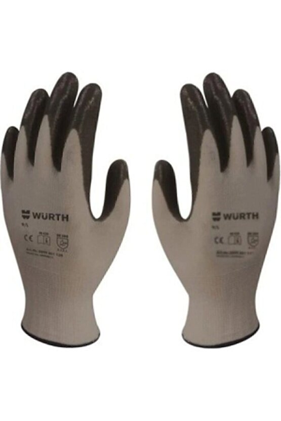 Iş Güvenliği Eldiveni Mekanikçi Siyah 9 3 Adet