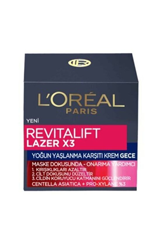 Loreal Revıtalıft Lazer X3 Gece