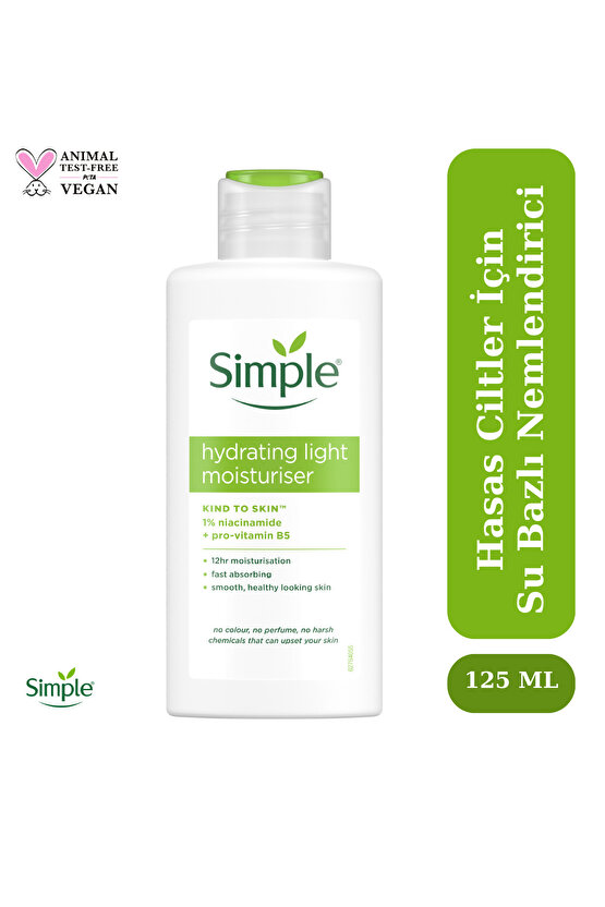 Kind To Skin Hassas Ciltlere Uygun Su Bazlı Nemlendirici 125 ml