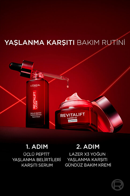 LOréal Paris Revitalift Lazer Yoğun Yaşlanma Karşıtı Gündüz Bakım Kremi