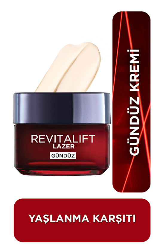 Loréal Paris Revitalift Lazer Yoğun Yaşlanma Karşıtı Gündüz Bakım Kremi Gece Bakım