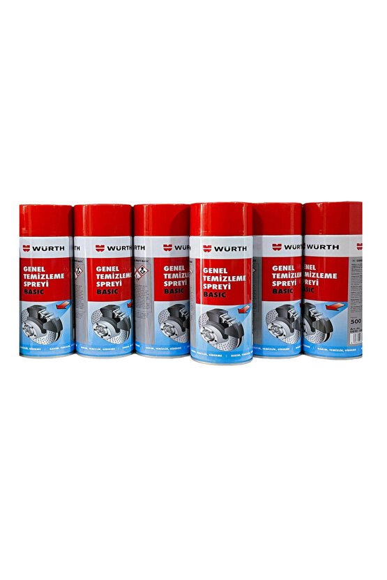 Genel Temizleme Ve Balata Spreyi 500 ml Ürün