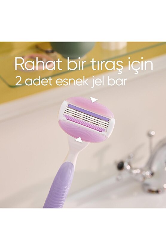 Venus Comfortglide Breeze Kadın Tıraş Makinesi 2 Yedekli