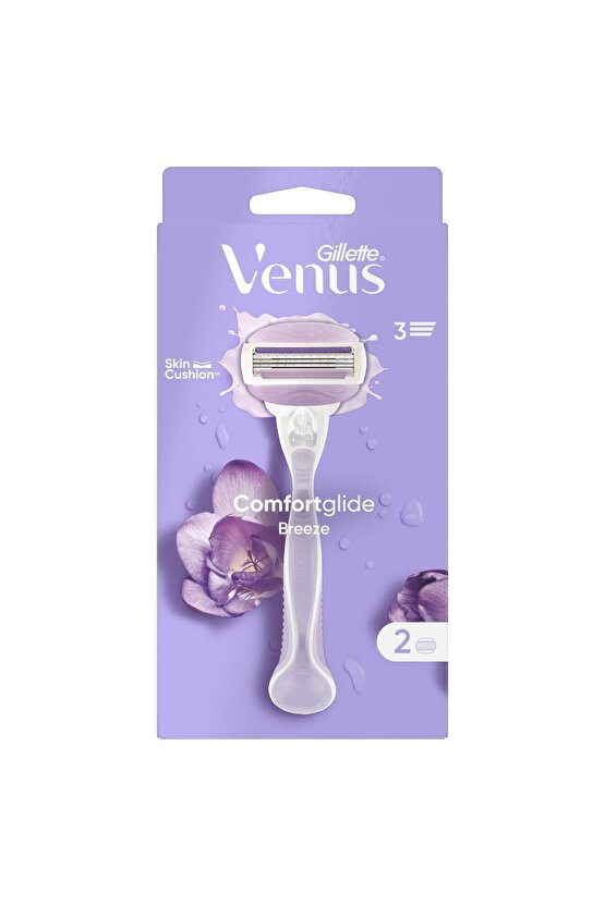Venus Comfortglide Breeze Kadın Tıraş Makinesi 2 Yedekli