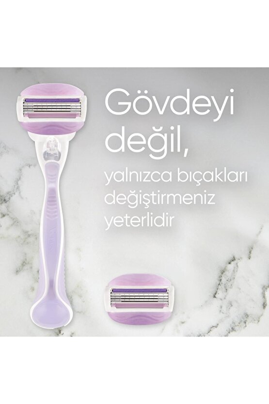 Venus Comfortglide Breeze Kadın Tıraş Makinesi 2 Yedekli