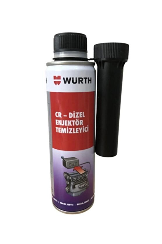 DİZEL YAKIT SİST VE ENJEKTÖR TEMİZLEYİCİ 300 ML 5861011300-WÜRTH