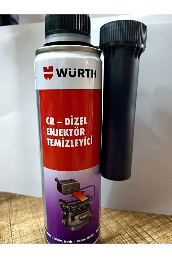 DİZEL YAKIT SİST VE ENJEKTÖR TEMİZLEYİCİ 300 ML 5861011300-WÜRTH