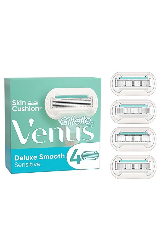 Venus Deluxe Smooth Yedek 5 Bıçaklı 4 Adet