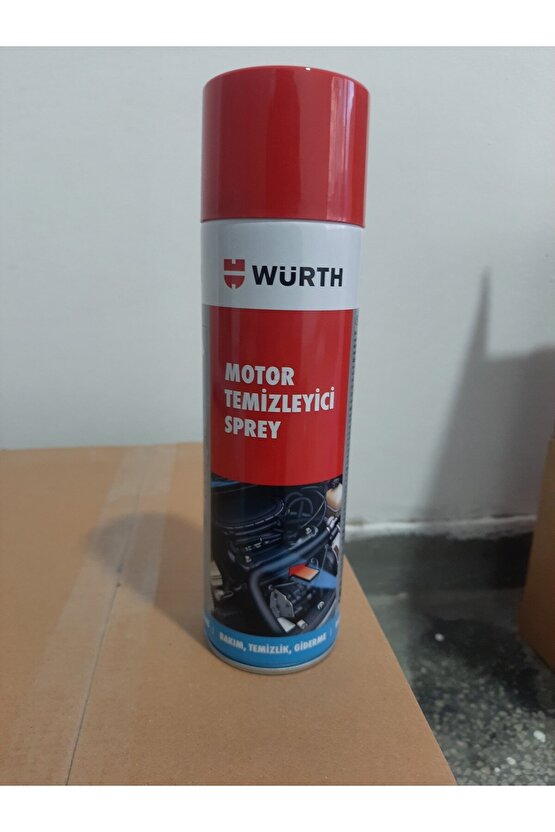 WÜRTH MOTOR TEMİZLEME SPREYİ SUSUZ PARLATMA SPREY 500ML GERMANY