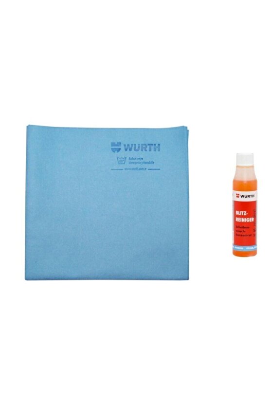 Tvet 38x60 Cm Güderi Bez Ve Cam Temizleme Sabunu 2 Li Set