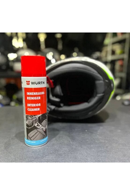 Araç Içi Köpük Temizleme Spreyi 500 Ml Ve Güderi Bez 40x40 Ve Detay Temizlik Fırçası