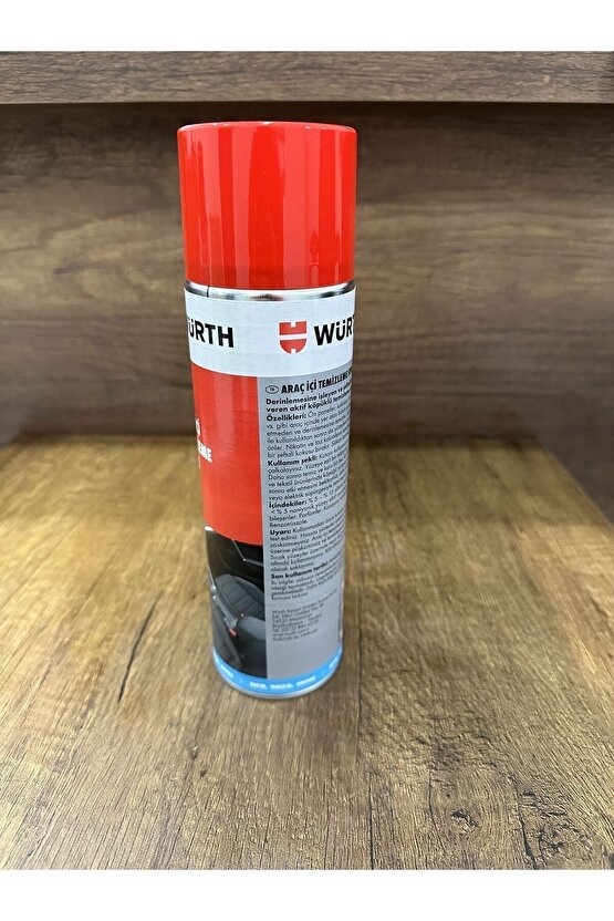 WÜRTH ARAÇ İÇİ TEMİZLEME SPREYİ 500ml