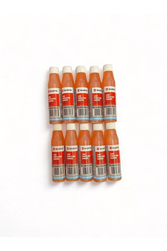 WÜRTH KONSANTRE CAM TEMİZLEME SABUNU 32 ML (10 ADET)
