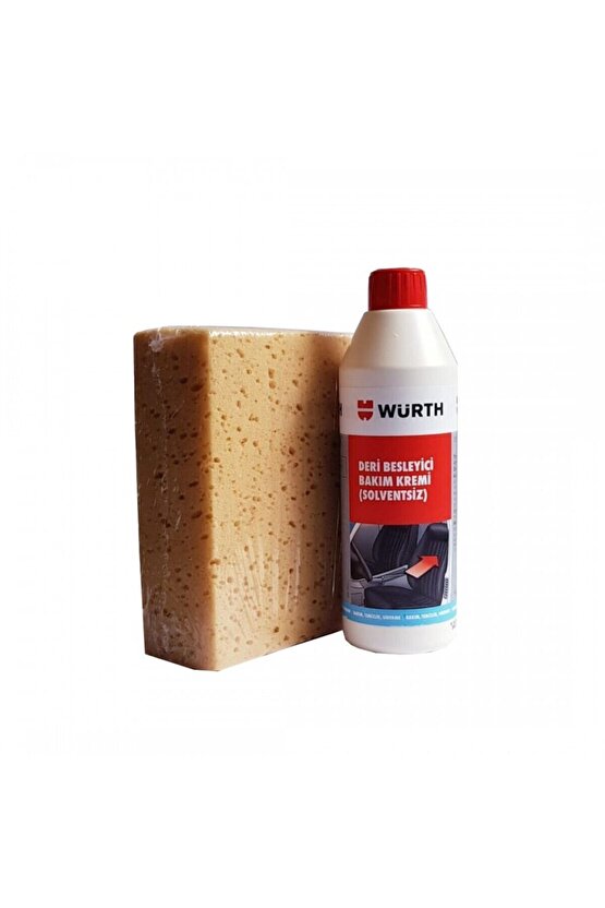 Deri Besleyici Krem 1000ml Oto Yıkama Süngeri