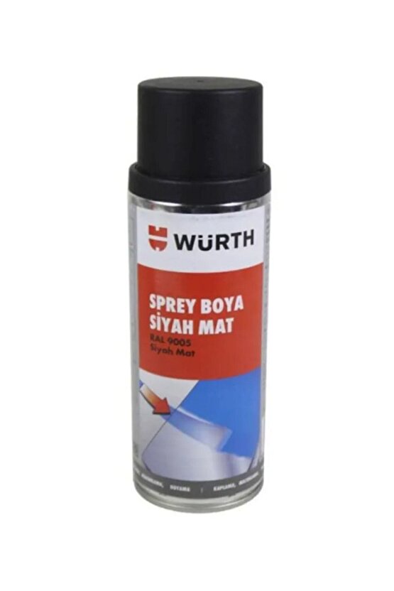 Mat Siyah Sprey Boya Tampon Boyası Oto Boyası Germany 400ml