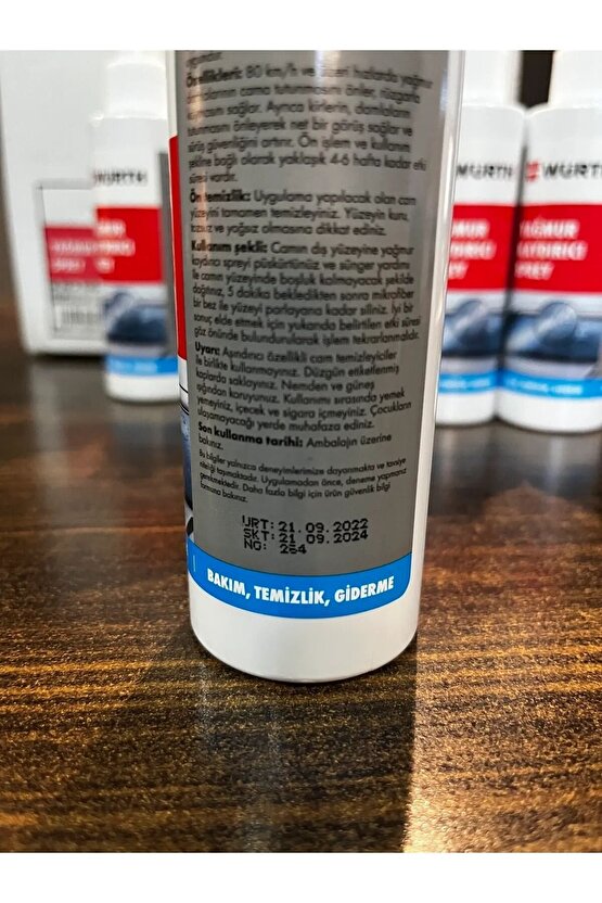 YAĞMUR KAYDIRICI SPREY CAM SU İTİCİ 2 Lİ SET 0893012419-WÜRTH