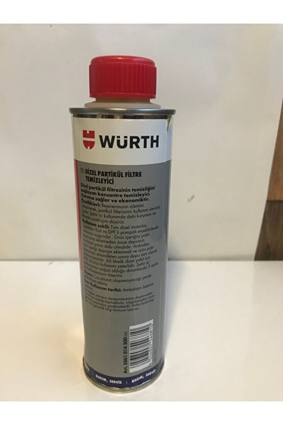 DİZEL PARTİKÜL FİLTRE TEMİZLEYİCİ 300ML 04052025