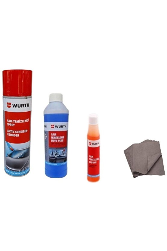 4 Parça Kampanyalı Cam Temizlik Seti