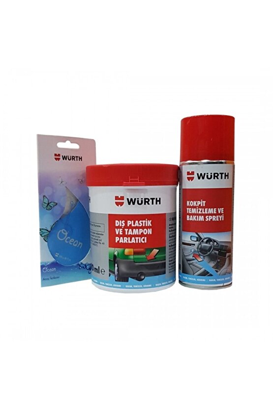 Tampon Parlatıcı Kokpit Temizleme Asma Koku
