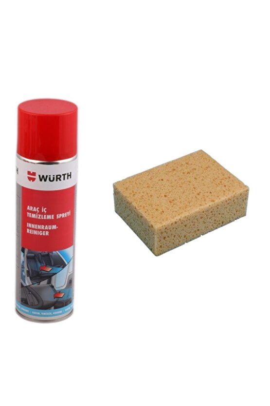 Araç Içi Temizleme Sprey Ve Oto Yıkama Süngeri