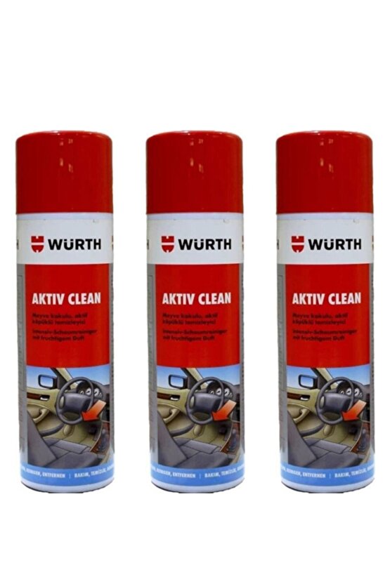 Aktiv Clean 500ml(meyve Kokulu Aktif Köpüklü Temizleyici) Ac500ml X3
