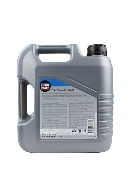 Lıquı Moly Top Tec 4600 5w-30 Motor Yağı 4 Lt (3763)