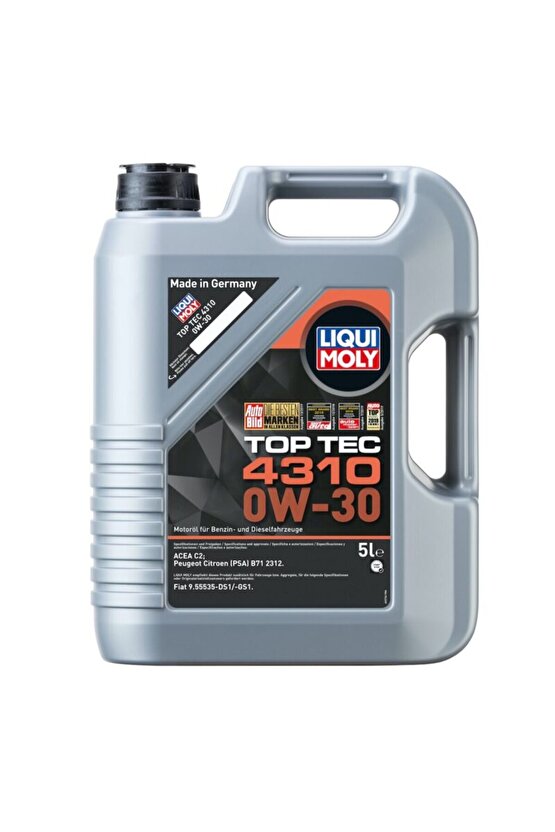 Top Tec 4310 0w-30 Motor Yağı 5 Lt