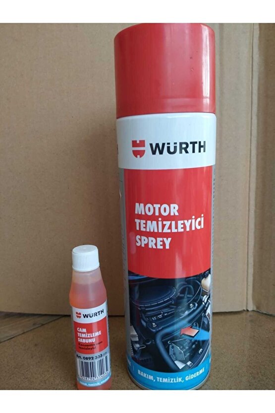 Motor Temizleyici Sprey 500 Ml+ Cam Sabunu
