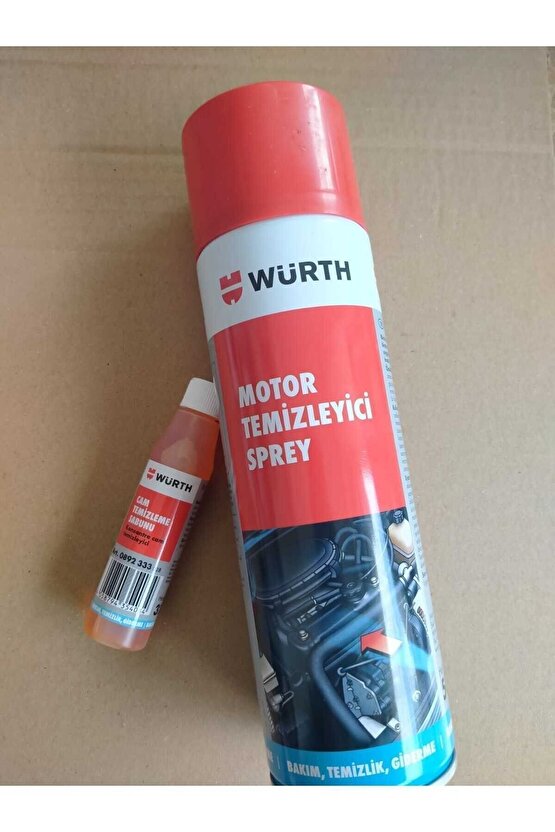 Motor Temizleyici Sprey 500 Ml+ Cam Sabunu