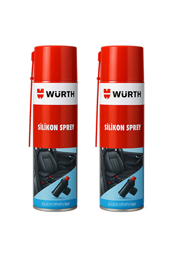 Silikon Sprey 500 ml - 2 ADET