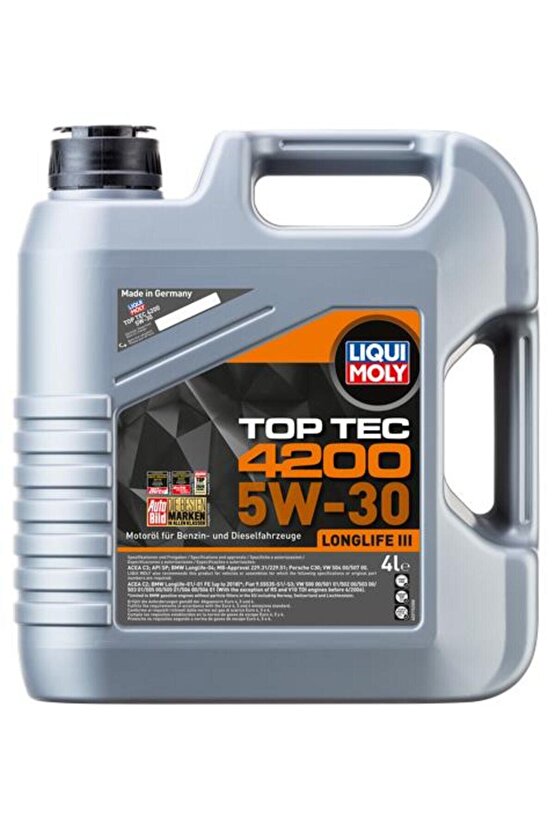 4200 5w30 4lt 3715 Ürt:0824