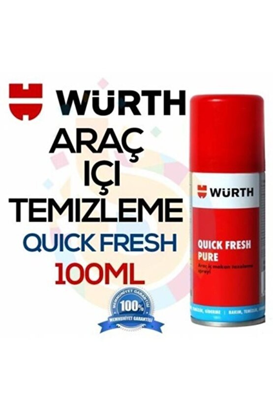 Quick Fresh Araç Içi Dezenfekan Spreyi