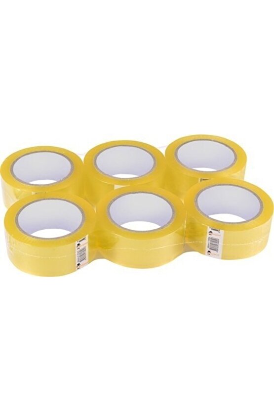 Koli Bandı Akrilik Şeffaf 6lı 45x100