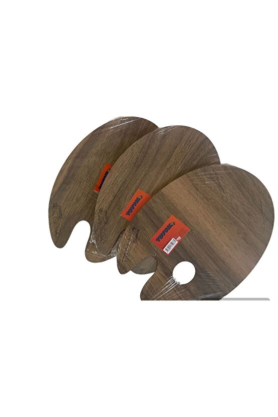 Ahşap Resim Paleti Oval 20x30cm