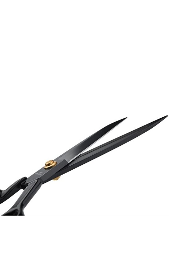 Siyah Saplı Paslanmaz Çelik Somunlu 11ınç(28cm) Terzi Makası