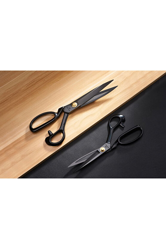 30 Cm Çelik Terzi Makası Kumaş Kot Deri Kesim Profesyonel Terzi Makası